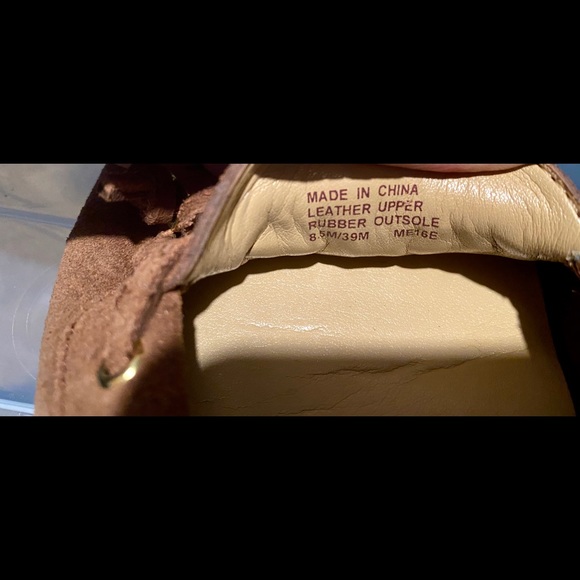 Michael Kors Suede Camel Loafers | ME16E | 8.5 - Picture 7 of 7